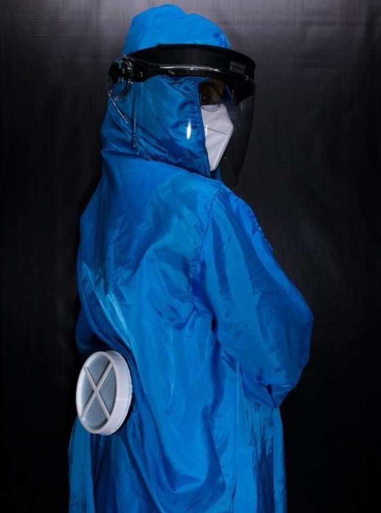 ItsYourAni's tweet image. #CovTech to provide cool air gaps of 100 seconds #PPEKits