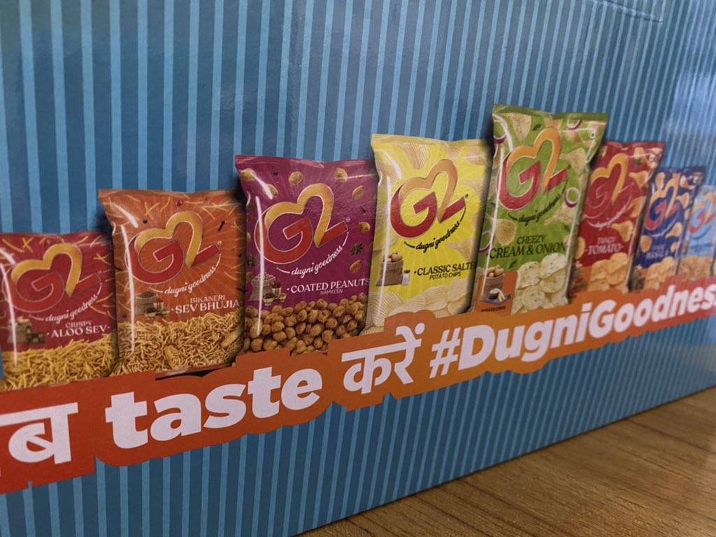 monil's tweet photo. Congratulations on new #fmcg venture @DugniGoodness!! Bringing #DugniHappiness to our Taste Buds!! Too Yummy!! #delicious!! @rishidarda @MiLOKMAT @kdarda @vijayjdarda @RajendrajDarda @devendarda https://t.co/omP0ONkozg
