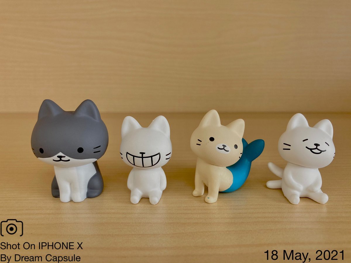 kamnimm's tweet photo. Pre-order กาชาปอง จากการ์ตูนยอดฮิต เนะโกะโยไก (nekoyokai) หรือแมวผีปีศาจ 
ทั้งชุดมีทั้งหมด 4 ตัว ได้แก่ 
รอสินค้าประมาณ 29 วัน
ราคาชุดละ 550 บาท รวมส่งลงทะเบียน
สนใจหลังไมค์ได้เลยค่ะ https://t.co/SRViU2ebBI