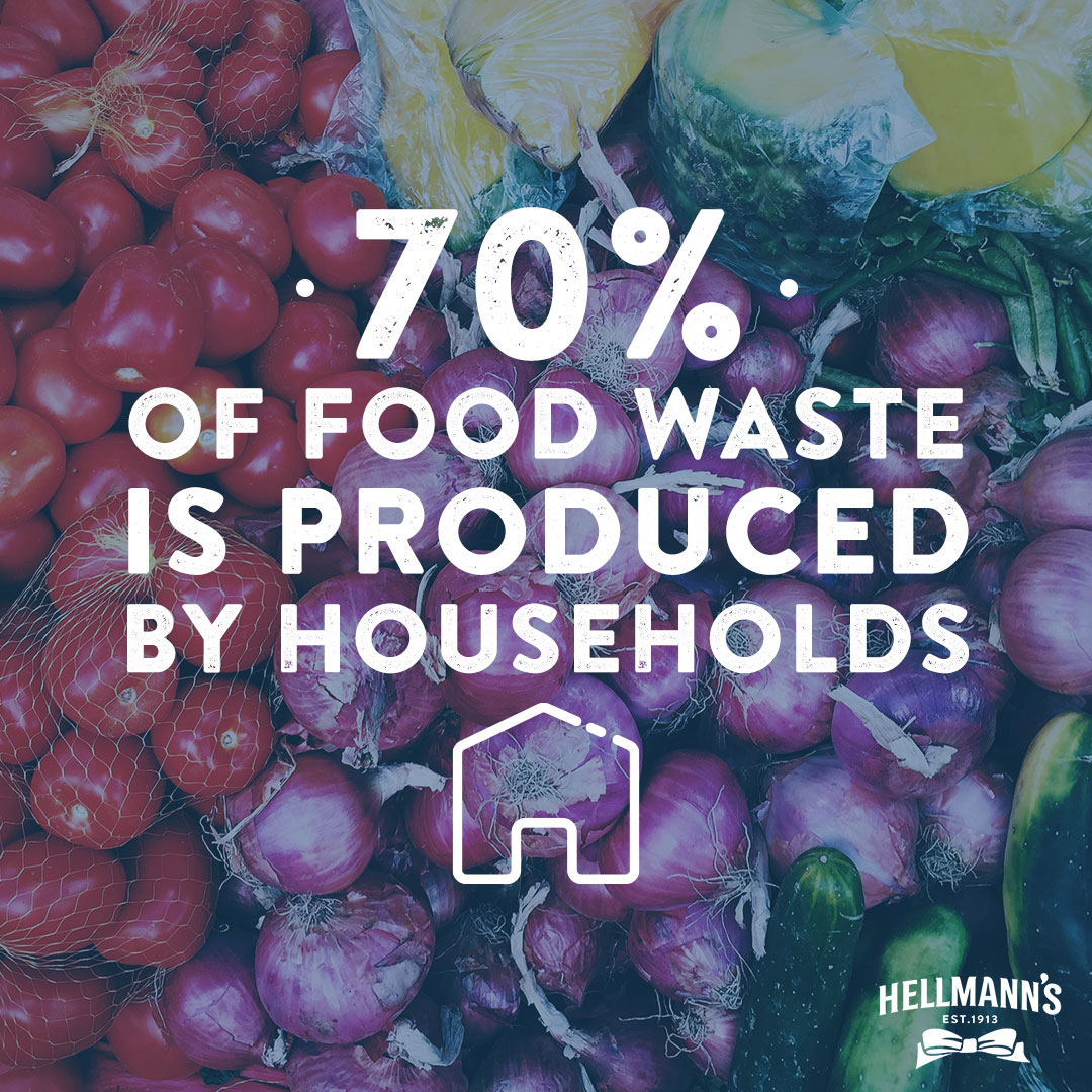 HellmannsUK's tweet photo. That’s a lot of food. Bad for our wallets, bad for our planet. We’ll be showing you simple hacks to help you say no to food waste. 

Tune into #CookCleverWasteLess on @channel4 at 8:30pm tonight for all the tips and hacks to help you reduce your food waste. 

#MakeTasteNotWaste https://t.co/Xf9dqqxMr1