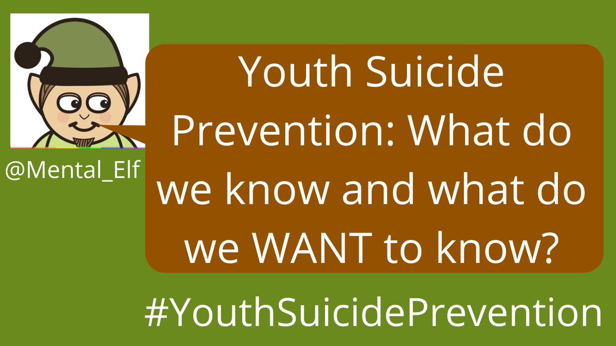 Hey Tweeps! My name is <a href="/LHemming123/">Dr Laura Hemming</a> and I’ll be with you for the next hour talking all things #YouthSuicidePrevention 📢👂🗨️

THREAD 👇