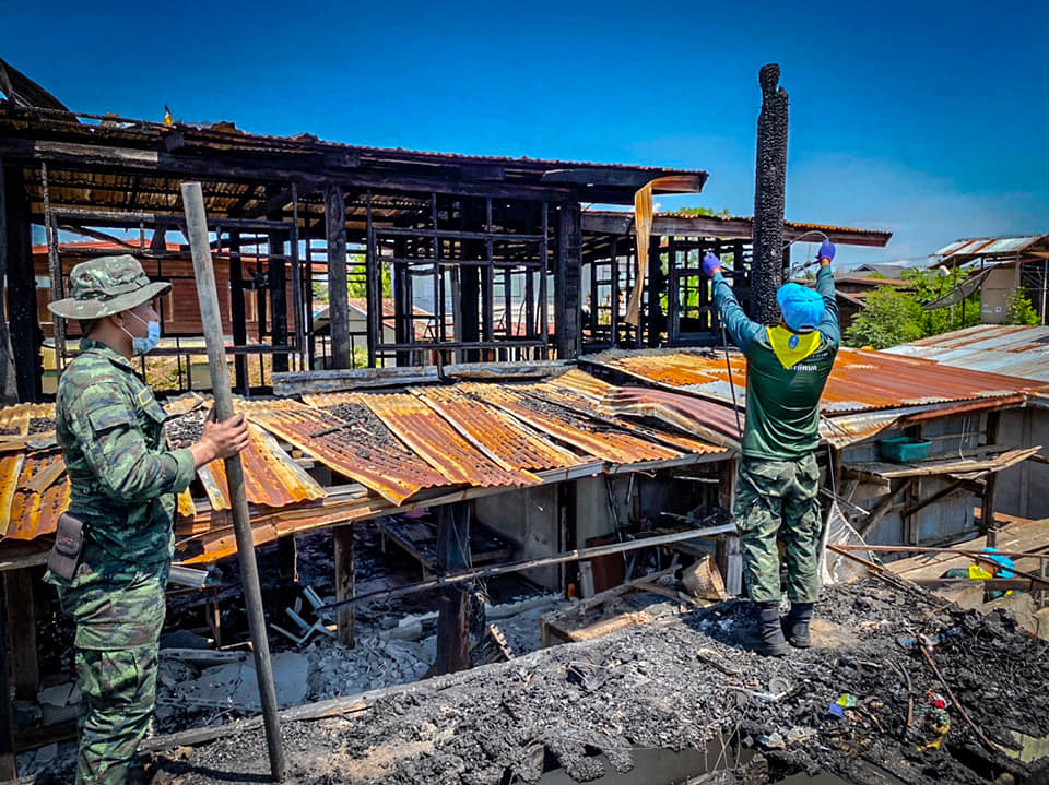 army2pr's tweet image. กองพันทหารราบที่ 1 กรมทหารราบที่ 13 จัดกำลังพลจิตอาสา เข้าช่วยเหลือประชาชนที่ประสบอัคคีภัย ต.โนนสูง อ.เมือง จ.อุดรธานี
#ทหารพระราชาดูแลประชา