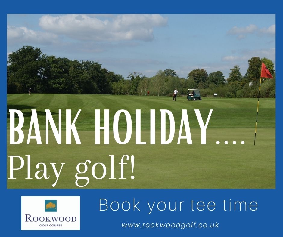 The weather is looking promising for the Bank Holiday, so get yourself online to book your tee time - it's what Bank Holidays were made for! #golf #teetime #Horsham #BankHoliday 
rookwoodgolf.co.uk