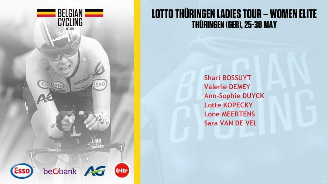 After a short stop on the track <a href="/LotteKopecky/">Lotte Kopecky</a> will be joining our <a href="/BELCyclingTeam/">Belgian Cycling Team</a> for the Lotto Thüringen Ladies Tour 🇩🇪 that starts on Tuesday | bit.ly/3oPopJF

#LTLT21