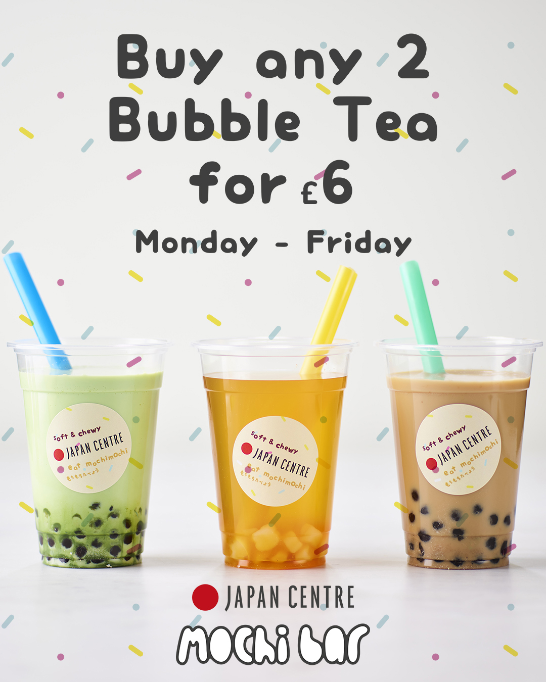 Japan Centre Do You Love Bubble Tea If So This Is For You Grab Your Friends And Stop By Japan Centre Leicester Square And Get Any Two Bubble Teas For