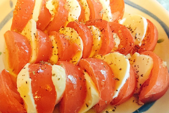 イタリアンなサラダ作ったにだ 