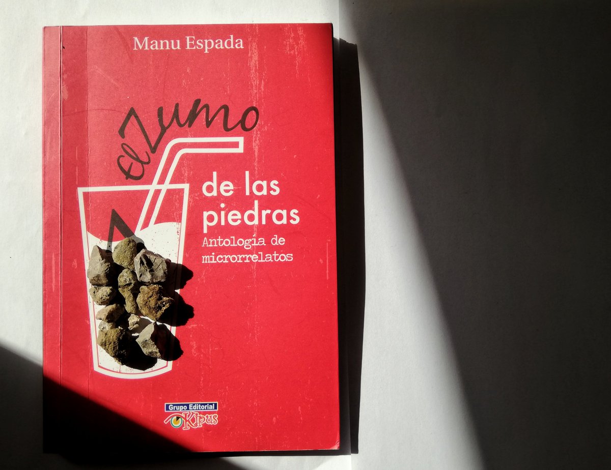 damarraf's tweet photo. Una pequeña piedra encierra una gran historia. Imagina un libro a rebosar. Sen-sa-cio-nal esta obra de @manuespada, de la @EDITORIALKIPUS. Ingeniosos microrelatos que provocarán fuegos artificiales en el interior de tu imaginación. https://t.co/vQkl0WVDZY