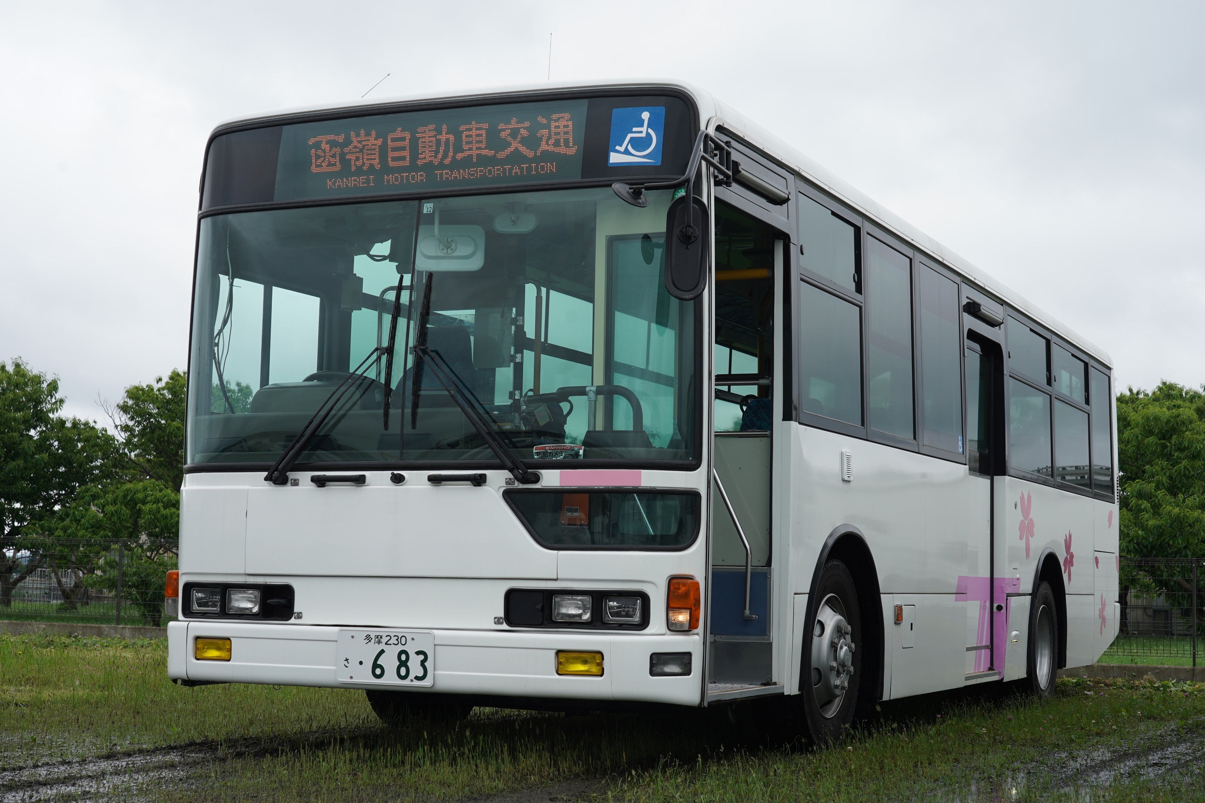 路線バス　表示等【最終出品】 宮崎交通｜バスの緊急時の通報にご協力をお願いします｜路線バス