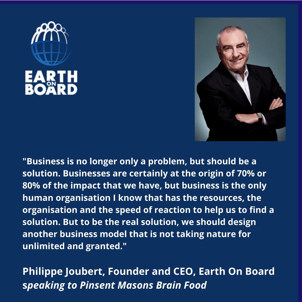 Philippe Joubert (@joubertphilippe) on Twitter photo Take a listen to the <a href="/Pinsent_Masons/">Pinsent Masons</a> Brain Food for General Counsel podcast I took part in on 'How the climate will shape strategy'
pinsentmasons.com/thinking/brain…
#EarthonBoard #generalcounsel #boardofdirectors #climatechange Take a listen to the <a href="/Pinsent_Masons/">Pinsent Masons</a> Brain Food for General Counsel podcast I took part in on 'How the climate will shape strategy'
pinsentmasons.com/thinking/brain…
#EarthonBoard #generalcounsel #boardofdirectors #climatechange
