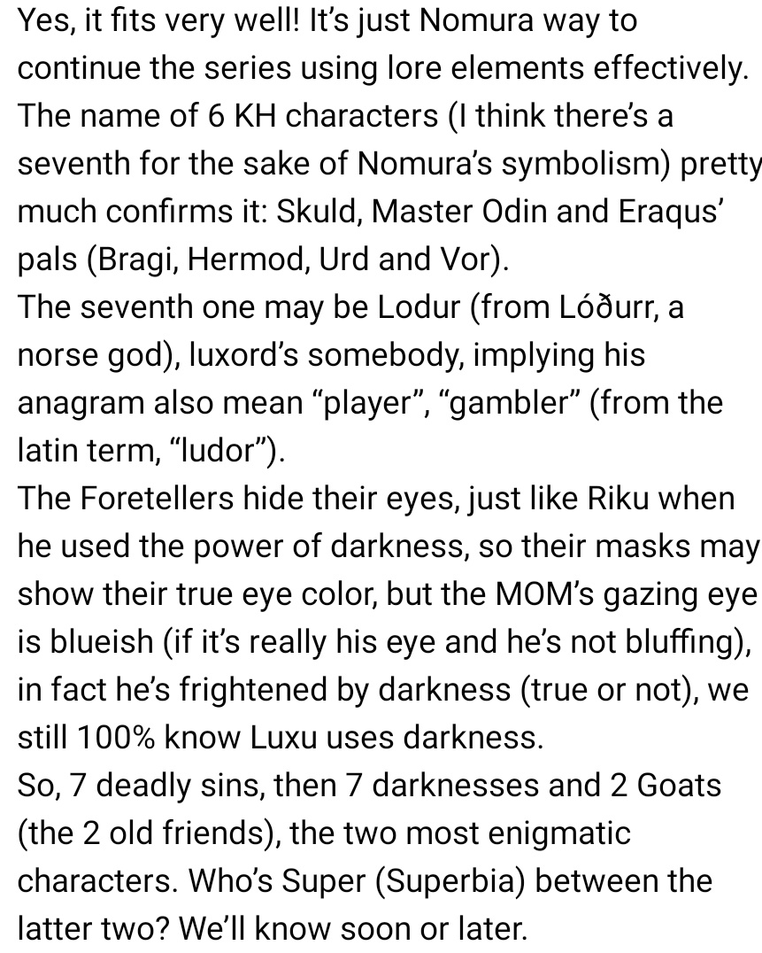 marycaelum1's tweet photo. So KH is not some ppl think it is 😁☝
#kingdomhearts #kh3remind #khdr #KHUX #kh4 #sora #soriku #riku #MoM #luxu #khfans #game https://t.co/vJsjkvRzYy