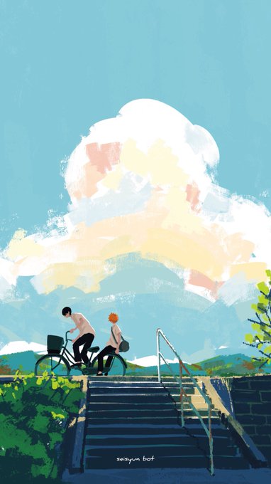 「2人の男性 自転車」のTwitter画像/イラスト(人気順)