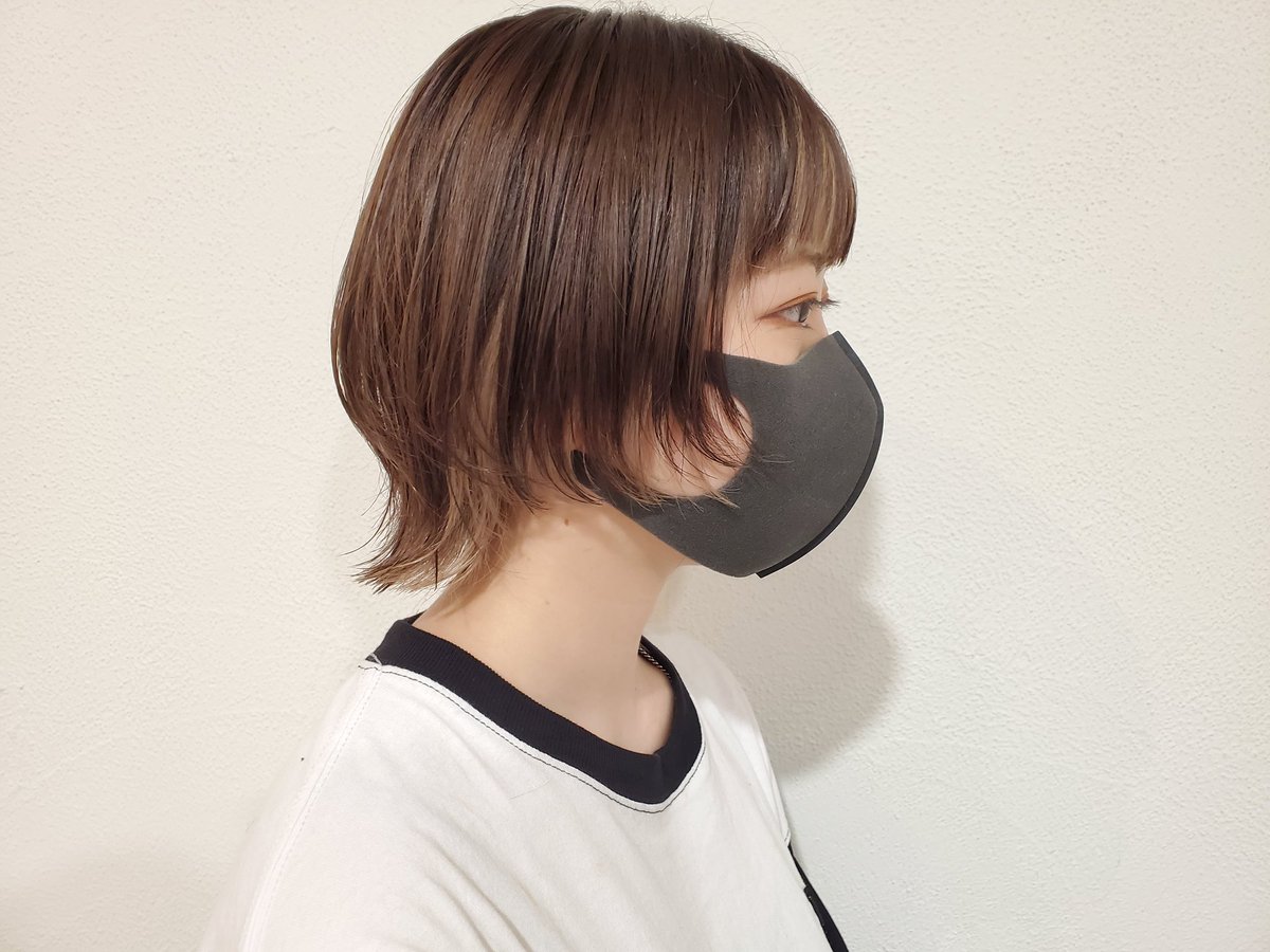 ﾊﾟﾙ على تويتر ウルフボブ 名古屋美容室 名古屋美容院 名駅美容院 名駅美容室 ウルフカット 名古屋ウルフ ぷつっとボブ ブリーチカラー ハイトーンカラー ケアブリーチ 艶々ハイトーン 個性派スタイル