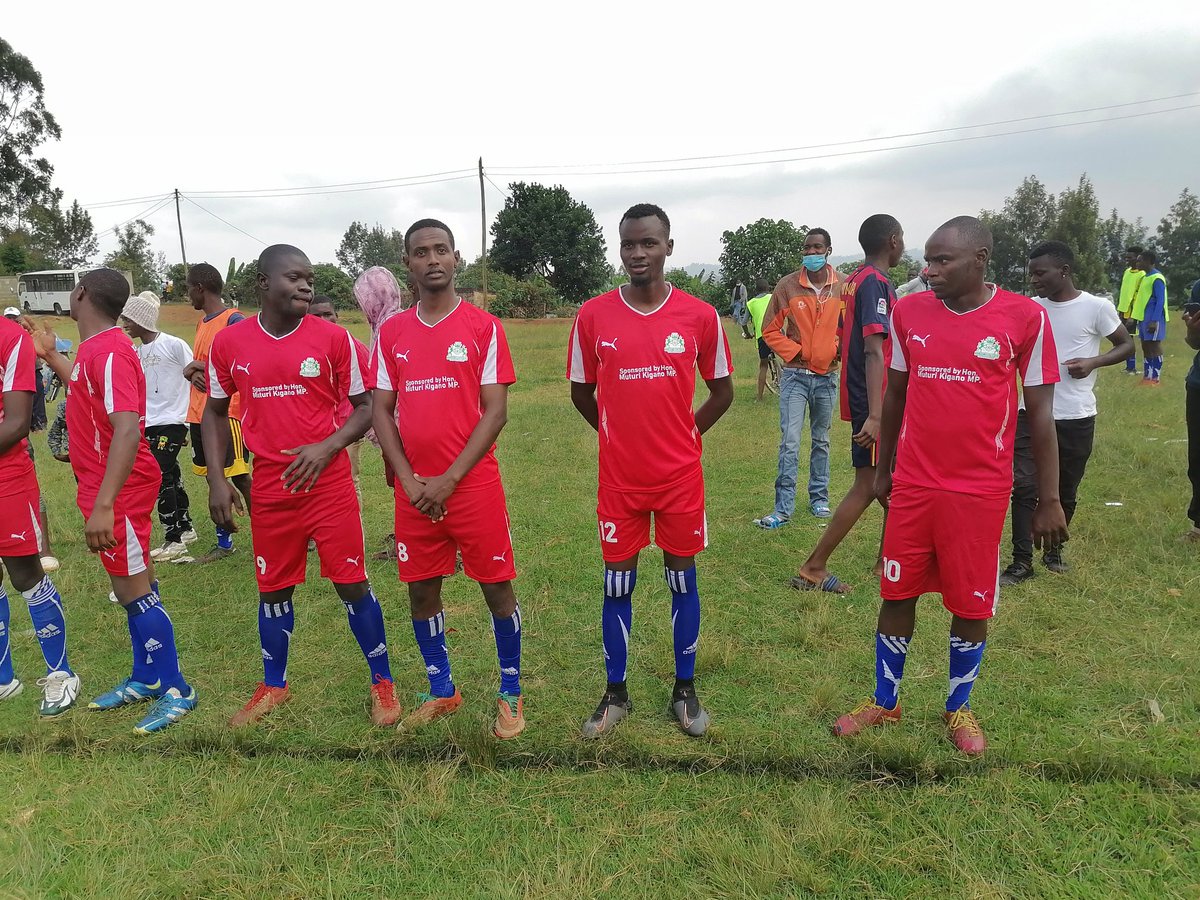 KangemaC's tweet photo. Our 7th game of the season saw us pick our first 3 points on the log with a 3-0 win at home against Kenchic FC at General Kago Stadium Kangema.

Gratitude for the fans support and support from our sponsors and partners. 

Kangema United FC, the pride of Kangema
 #SoccerIsLife https://t.co/X7Kmm6fBCw