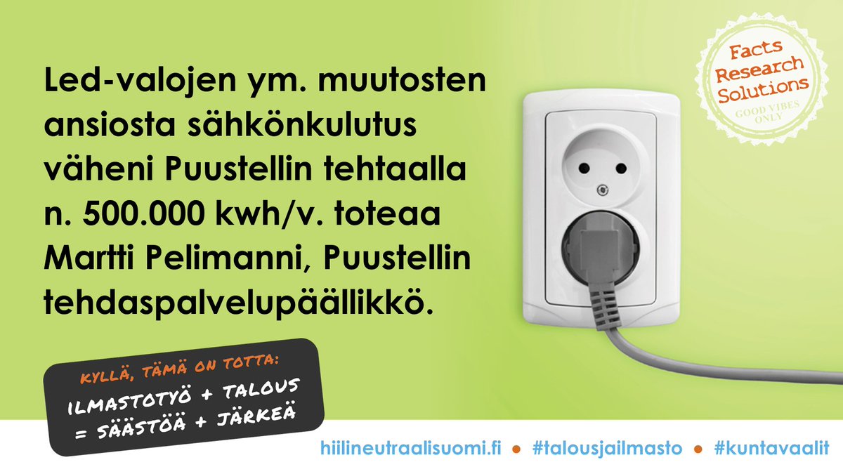 Puustelli-kalusteiden valmistamiseen käytetään aurinkovoimaa. 150 aurinkopaneelia tuottaa vuodessa noin 37.000 kilowattituntia sähköä, joka siirretään suoraan Puustellin kalustetehtaan tarpeisiin. #talousjailmasto #hiilineutraali #harjavalta #vahvajarohkea