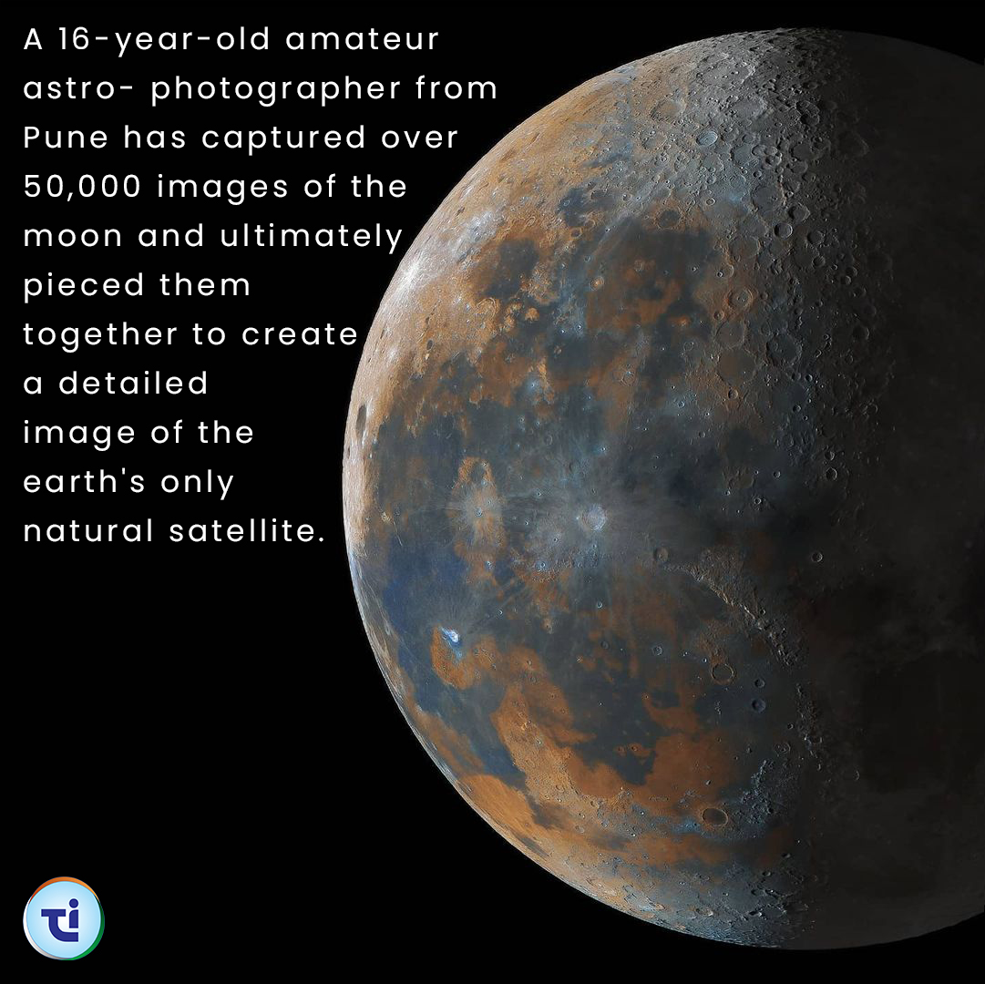 TheUnitedIndia2's tweet image. A 16-year-old boy from Pune gained popularity on social media by capturing one of the clearest pictures of the moon — Instagram/Prathamesh Jaju
.
.
.
Comment down below your thoughts on this.
.
.
.
#moon #Pune #Clearest #image 

@prathameshjaju