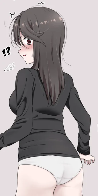 お尻もっと描いていきたい 