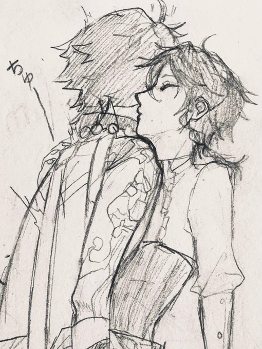 Naughty kiss
#キスの日 #xiaoven 