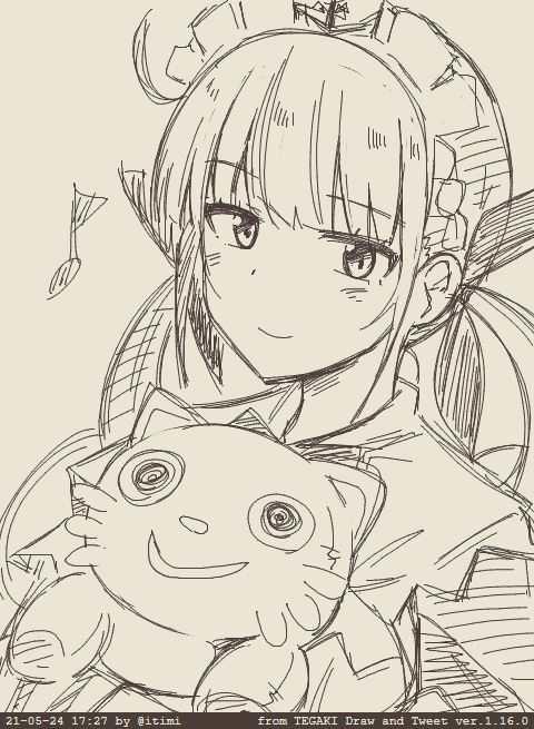 ⚓ #tegaki_dt 