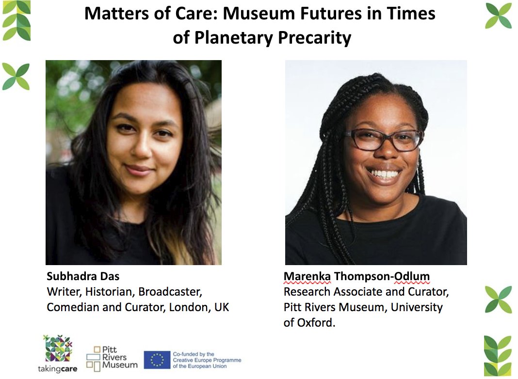 Pitt_Rivers's tweet photo. #MattersofCare Now available on YouTube 'Taking Care of Business: What is a Museum For?' with Subhadra Das
@littlegaudy and @MarenkaOdlum from @Pitt_Rivers as part of the @takingcare_prj https://t.co/MAABUjAz2d https://t.co/Ddx2OFukSR