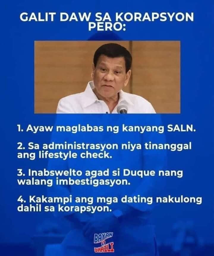 Eric_Cabahug's tweet photo. Kahit nung mayor pa lang siya sa Davao. Remember his 11,000 ghost employees that he said wala raw pakialam ang COA?! And let’s not forget the P120-M DOT controversy under Teo-Tulfo. https://t.co/G5b102haRL