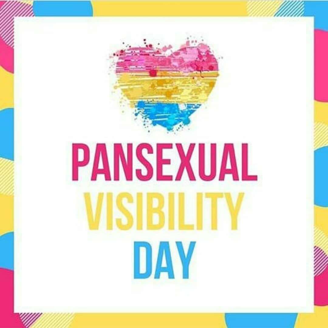 Today is #PansexualVisibilityDay... to our Pansexual and Panromantic family... we see you, we celebrate you and we love you ❤️