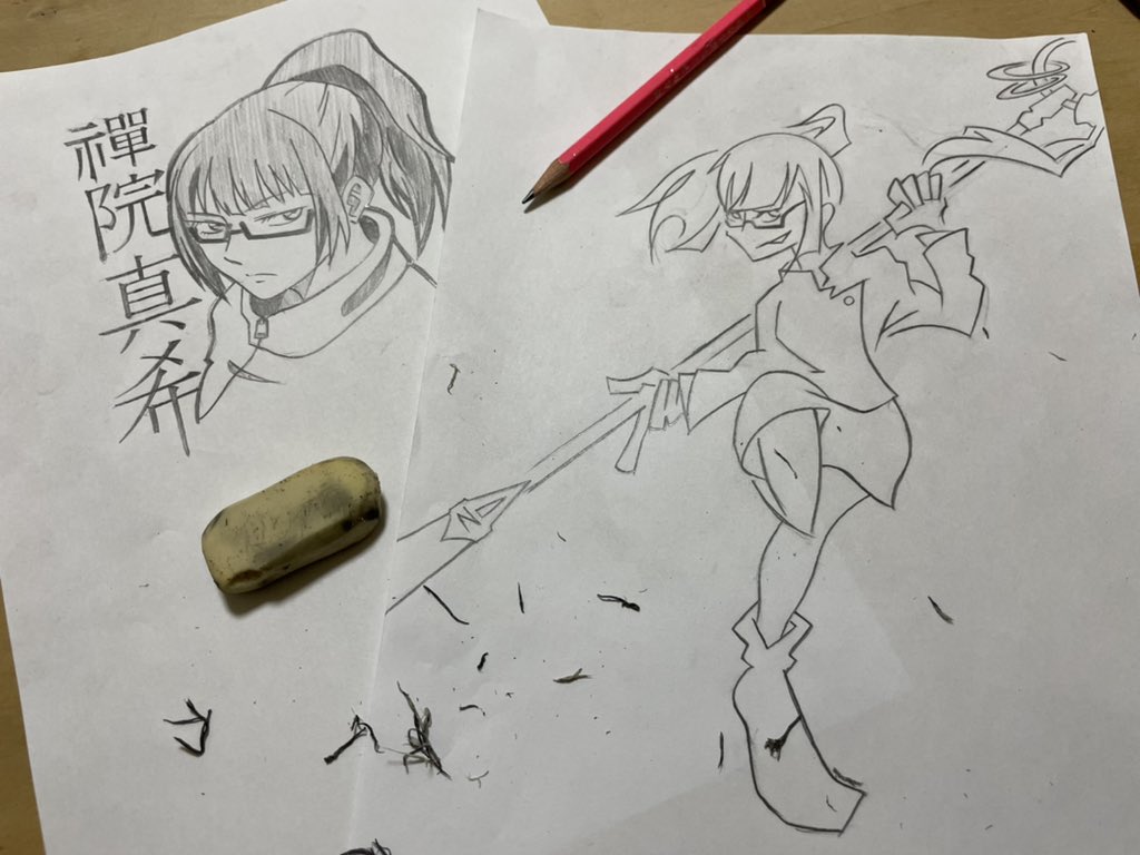 mayugetanuki's tweet photo. 先日のことです。村の小学生から嬉しいご依頼賜りました。ええ、とある漫画のファンイラストの交換です。 https://t.co/IsbGtJms5P