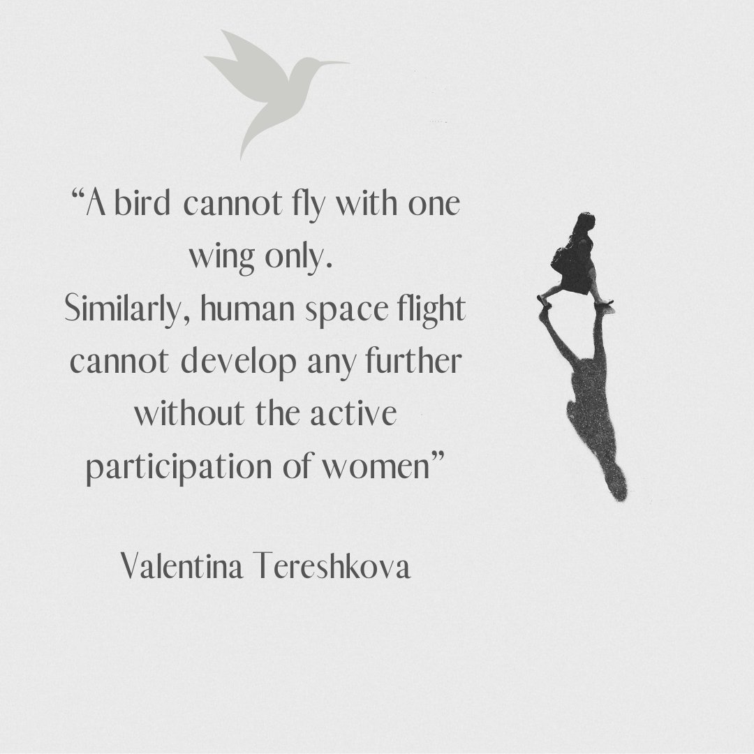 #MAIweeklyInspiration #ValentinaTereshkova #womenintech #WomenInSTEM #womeninspace #WomenInScience
