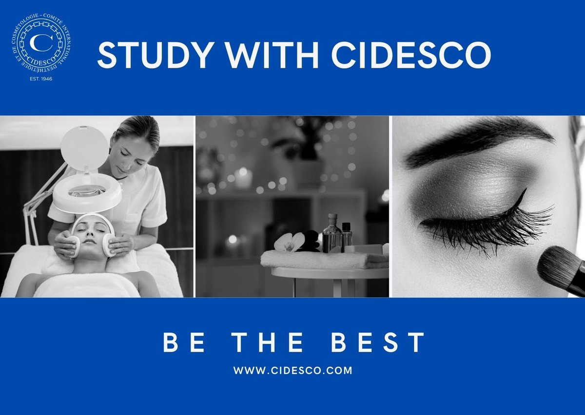 CIDESCO1's tweet photo. Study with CIDESCO.                          Be the best.#cidescointernational #cidesco #cidescodiplomat #education #joinus #cidescoschool #cidesco75years #beautytherapy #aromatherapy #makeup #skincare #spa #spatherapy #makeupartist https://t.co/gkUAXWrD44