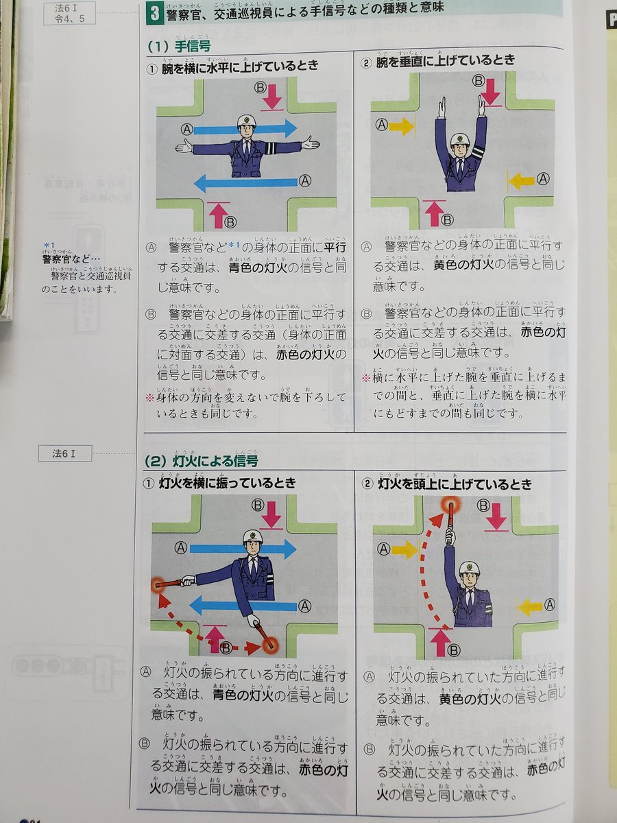 Kantoモータースクール溝ノ口校 No Twitter こんにちは この画像 信号機が消えてます この場合 警察官 交通巡視員による 手信号に従います 学科教本24ページにも記載されていますので確認をして慌てず従って走行できるようにしましょう 免許 教習所