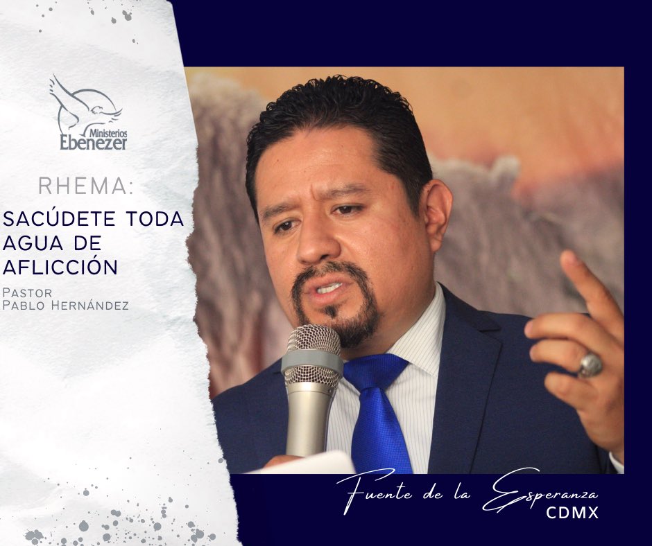 fuente_esp's tweet photo. #Rhema Pastor Pablo Hernández 

#MinisteriosEbenezer https://t.co/MGRQghUm12