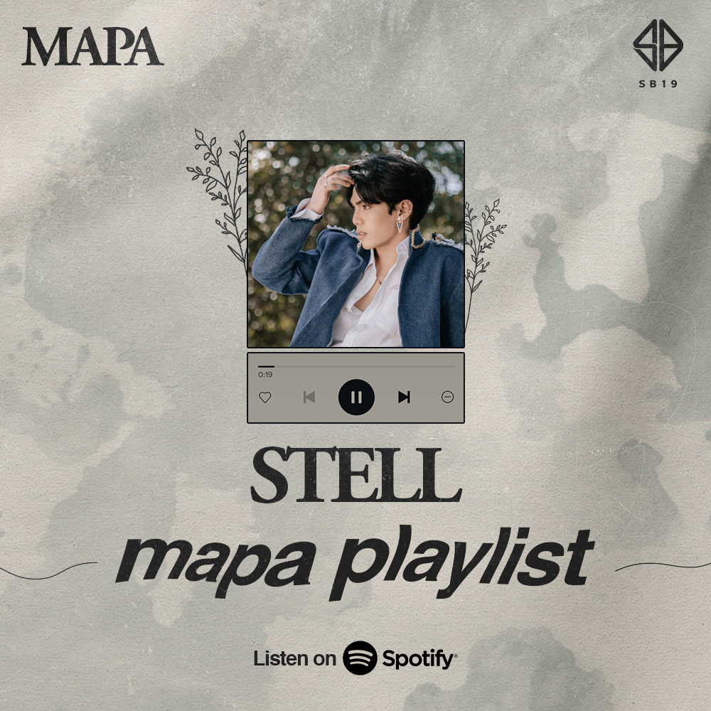 SB19Official's tweet photo. 🔓 [#SB19StellMAPAPlaylist Unlocked] 

🎧Listen HERE: https://t.co/gw6sopLzCQ

#SB19MAPA #SB19MAPAOutNow https://t.co/RzL3WxRvJP