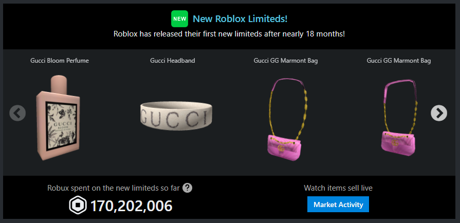 Roblox Trading News  Rolimon's on X: This month @Roblox has