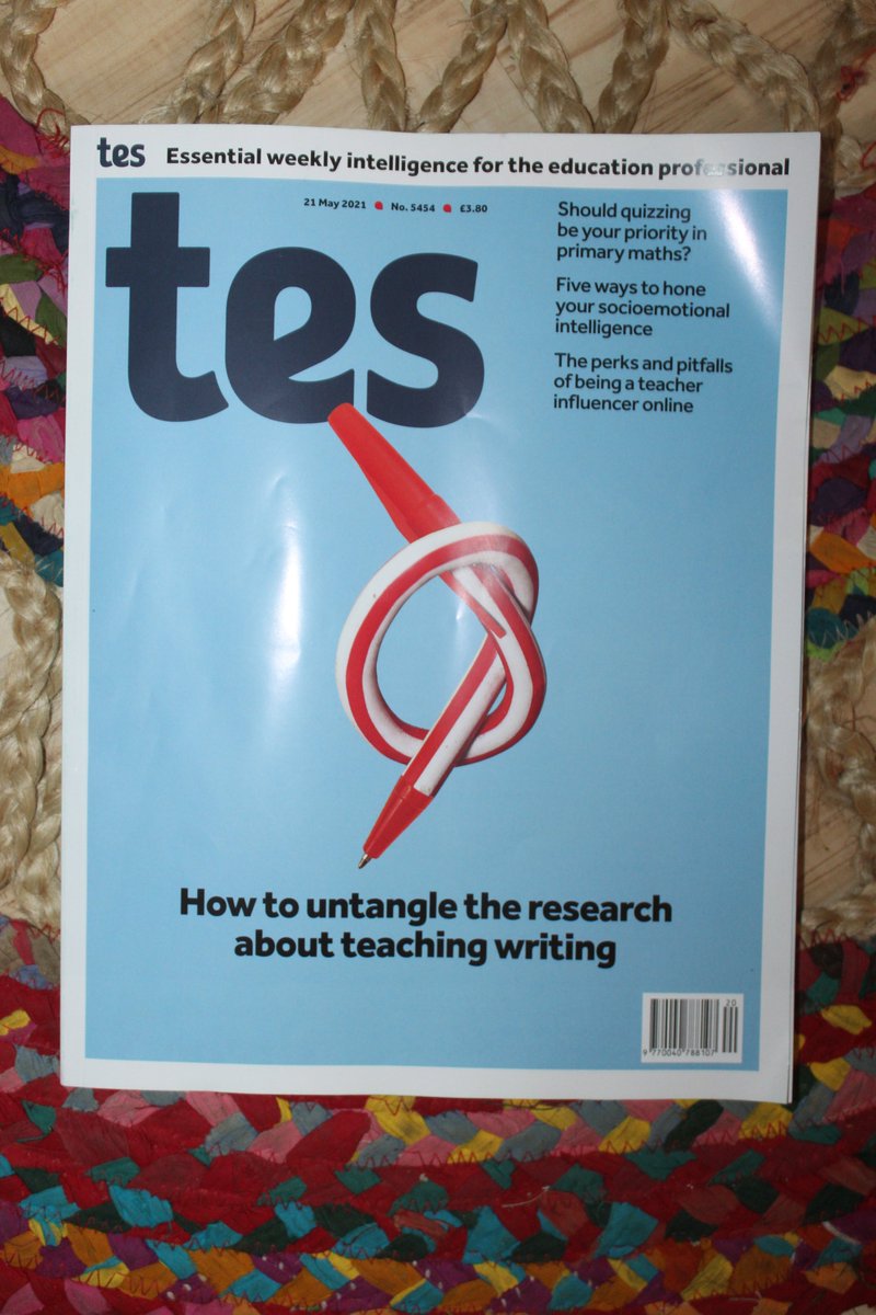 TheWritingWeb's tweet photo. π’ Have you read this week's TES?
Then you'll know all about @liz_loch and @robdrane's comprehensively argued, research-informed call to arms for teaching the writing process authentically. ππΎ
BIG thanks for shouting out #TheWritingWeb π§‘
#WritingRocks #WritersByNight https://t.co/QBox0uzFRN