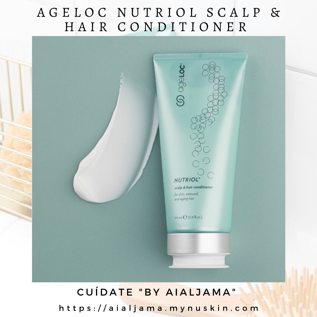 💠 ageLOC Nutriol Scalp &amp; Hair Conditioner 💠

Comenzamos la semana con cuidados para el cabello; para hoy un acondicionador con #ageLOC, que junto con su #sérum, conseguiremos resultados increíbles.

➕ ℹ️ 👉 mysite.mynuskin.com/content/nuskin…

#AcondicionadorDeCabello #CuidateByAIAljama