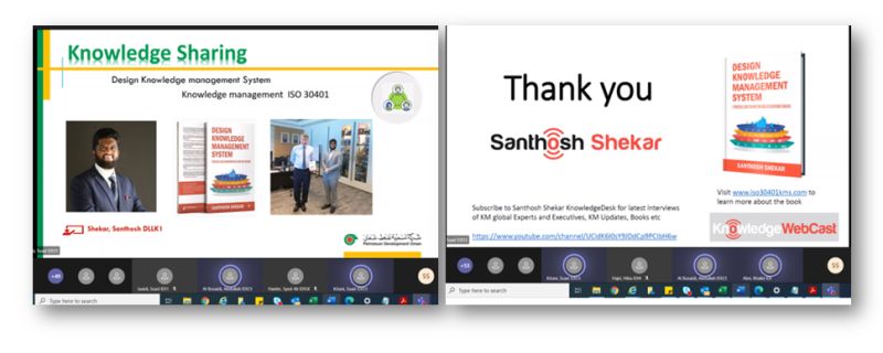 santhoshshekar's tweet photo. Yesterday, I had the privilege to talk about my book titled "Design Knowledge Management System" in one of my organization's department !!

#DesignKMSystem #selfhelpbooks  #OrganizationalResilience #knowledgeleadership #knowledgemanagement #kmers #Kindlebooks #KindleUnlimited https://t.co/IgPffz3JQ8
