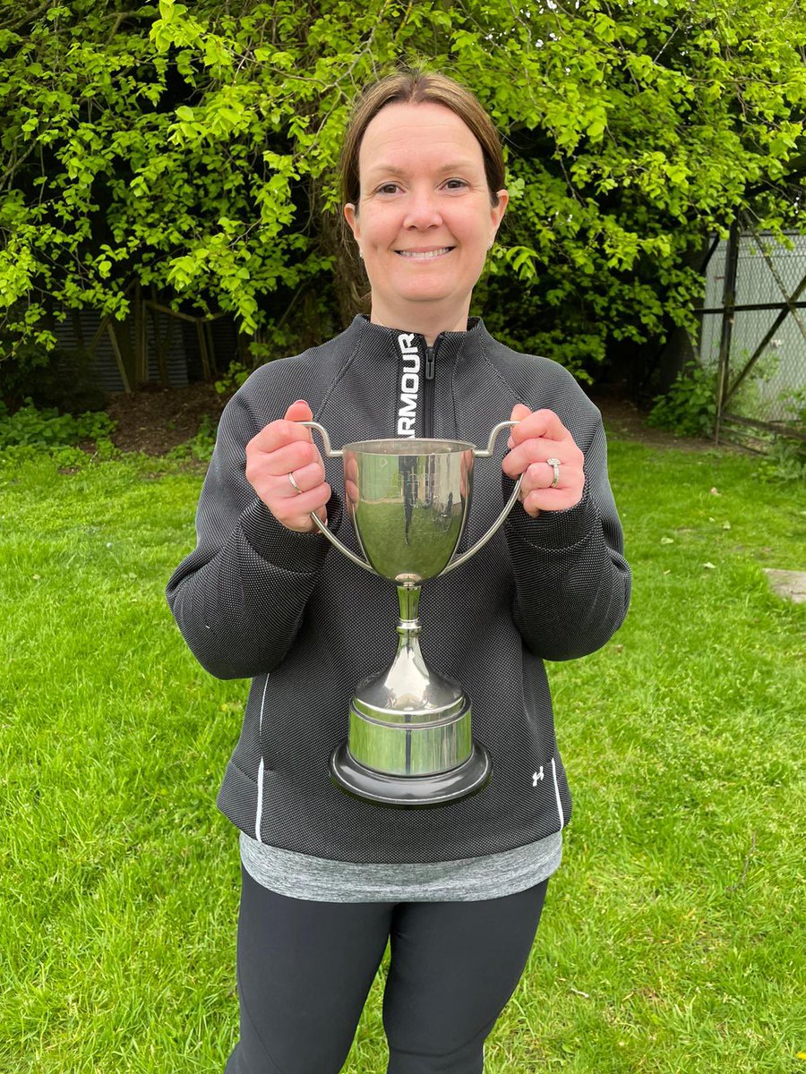 DedhamTennis's tweet photo. The Henry Green Tournament was held yesterday, it was fantastic to see so many people attend. Congratulations to the finalists Shane and Angela and winners Gemma and Adrian. Many thanks to David Green for presenting the trophy again. https://t.co/g1nk1IXI6u