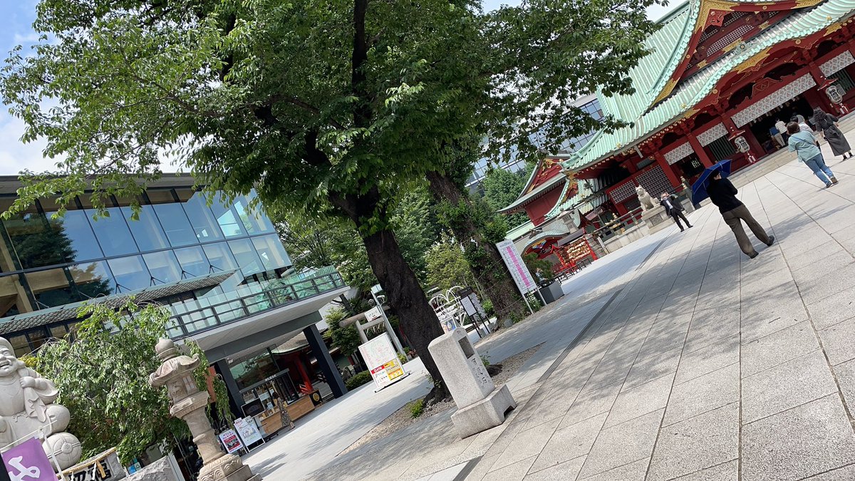 tyaki_Cray's tweet photo. 約2年ぶりの萬楽に嫁と子供連れて行ってきました！
神田明神がこんなに変わってるとは思いませんでした（笑） https://t.co/zkyaJgCN9M