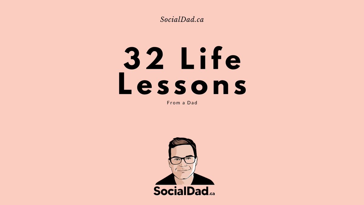 jamesrcs's tweet image. 32 Life Lessons - from a Dad. #DadBlog 

socialdad.ca/2021/05/23/32-…
