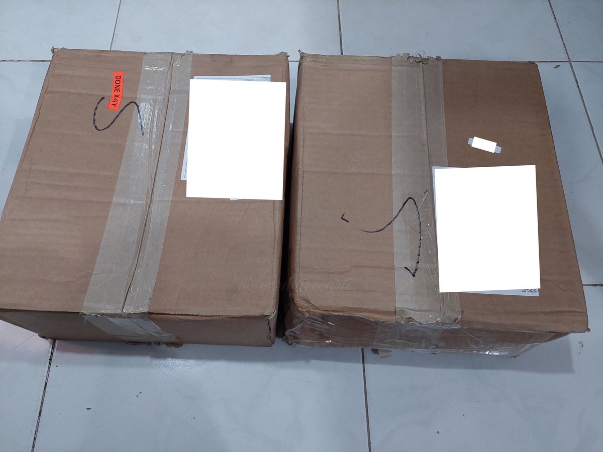 _czenniescart's tweet photo. #czenupdates
NCT Dream Hot Sauce Pasabuy
All remaining boxes from ktown4u arrived.
Please give me time to disinfect and sort the albums.
Shipment will be on Wednesday. https://t.co/eQ4X1sMMIq