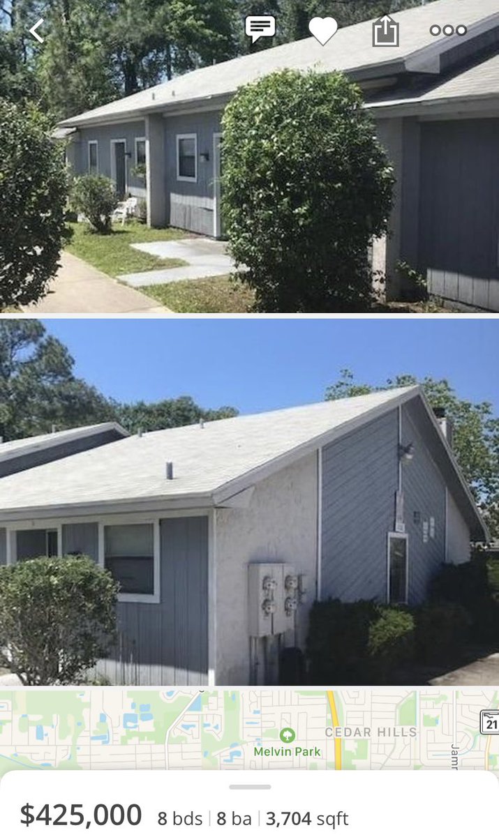 StokesCorner's tweet image. The Fact that you can own this with only putting 15K down with a FHA blows my mind. 🤯 #Quadplex