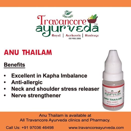 taayurveda's tweet photo. ๐๐ง๐ฎ ๐๐ก๐๐ข๐ฅ๐๐ฆ :
Benefits:
*Excellent in kapha Imbalance
*Anti-allergic
*Neck and shoulder stress releaser
*Nerve strengthener
For more details visit https://t.co/82q7WCL8Op
#anuthailam #anutailam #travancoreayurveda #immunitymedicine #AuthenticAyurveda https://t.co/9Y1jZAhzep