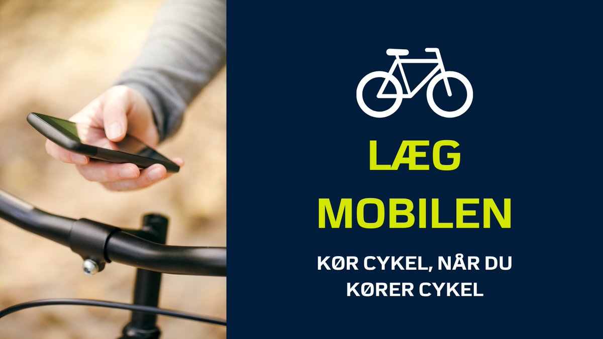 Lærerens dag anspore solsikke Nordjyllands Politi on Twitter: "Kør cykel, når du kører cykel. Læg  mobilen. #politidk #sikkertrafik https://t.co/W3SDF7iG7k" / Twitter