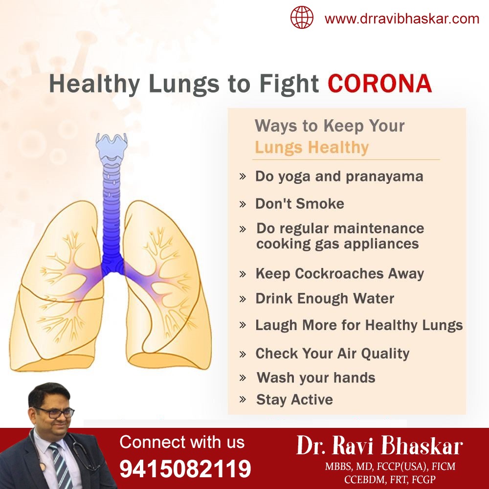 #stopsmoking #lungs #lungshealthy #healthylife 
To keep your lungs healthy, do the following: Stop smoking, and avoid secondhand smoke or environmental irritants.
Consult today the #bestpulmonologist
Dr. Ravi Bhaskar
Chest Specialist
drravibhaskar.com
Indra Nagar, Lucknow