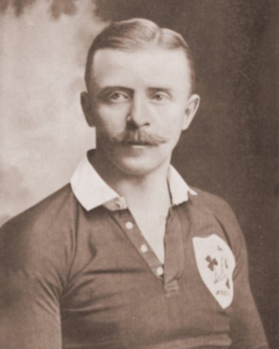 Rugbyforheroes's tweet image. Lost in action #onthisday 1915 at #Ypres, @Blackheath_1858 &amp;amp; @IrishRugby centre Basil Maclear. Described as “a lion of the game”. His Royal Dublin Fusiliers were surrounded and gassed outside Ypres, and Maclear was killed leading a breakout. 
#ww1 #rugbyremembers @PeterJones37