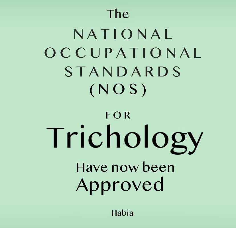 Habia_SSB's tweet photo. We’re delighted to announce the new National Occupational Standard (NOS) for Trichology has been developed and approved ! #trichology #hair #hairloss #scalpdisorders #hairdressing #nationalstandards https://t.co/acFbz6qaSn