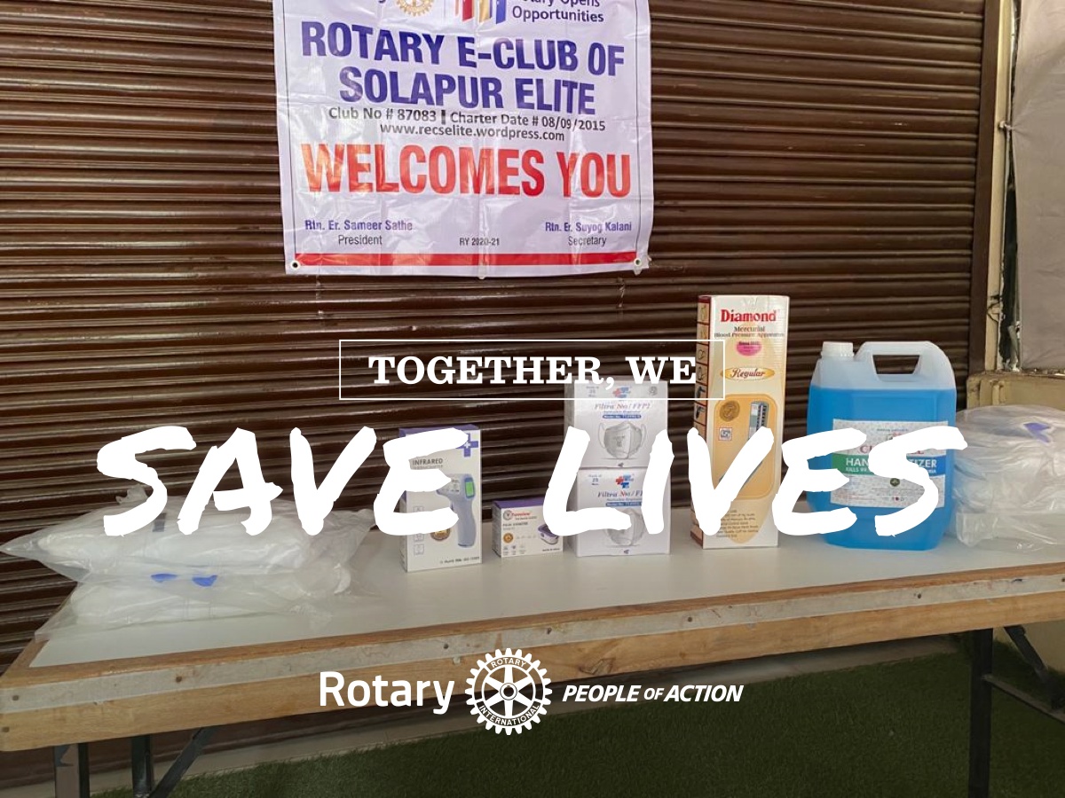 rcselite's tweet photo. Donation TO COVID CARE CENTRE AT BORAMANI - SOLAPUR.
Donations of PPE Kits, Blood Pressure machine, Pulse Oximeter, Infrared thermometer, N-95 masks &amp; Hand Sanitizer by our club. This is aimed at supporting &amp; providing a helping hand to fight COVID-19. https://t.co/WtTJ7xAzL7