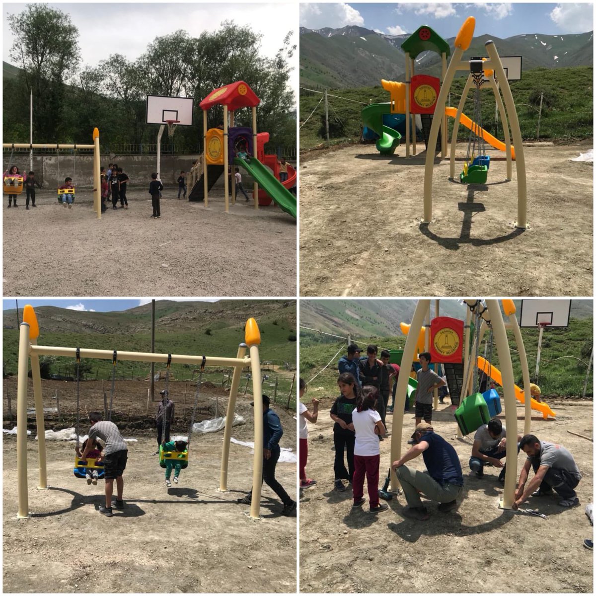 dirbazbuyuksu's tweet photo. Beldemizin 5 ayrı mahallesine kurulan çocuk oyun parkılarıyla beraber çocuklarımız artık daha eğlenceli zaman geçirebilecek. Çocuklarımıza hediyesi için Şahinbey Belediye Bşk.  Sn @mtahmazoglu başkanımıza beldemiz adına teşekkür ediyorum. @RTErdogan @idrisakbiyik @mehmetozhaseki https://t.co/G03TMtVH5N