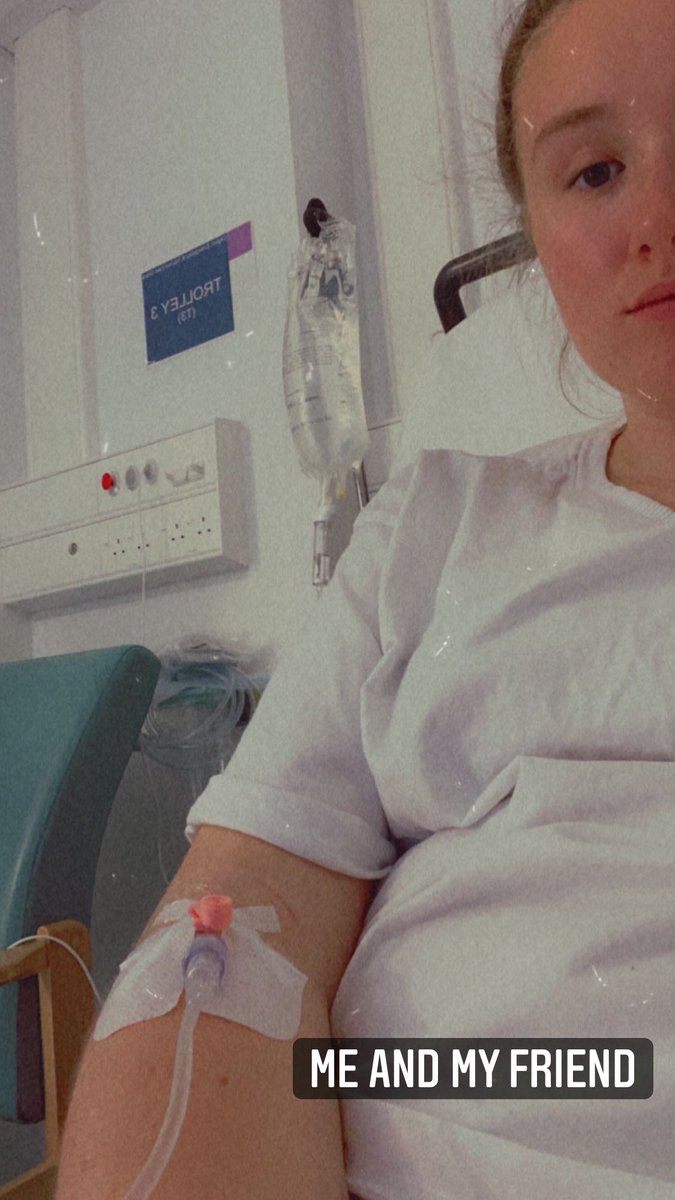 MorganPUNC19's tweet photo. It’s a strange feeling experiencing care as the patient for a change😮 #STUDENTNURSE https://t.co/85jJQx3XiS