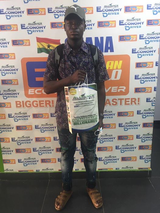 CONGRATULATIONS to my leader from Ghana 🇬🇭 Bright Edem Nyamsem for successfully receiving your Global Package. Welcome to the family 🤩.You are indeed a Warrior, a Leader, a Dreamer, and a  Believer. 🔥
Economy Driver Plan 2.0 l Be the Driver of your own Economy
Be with us!