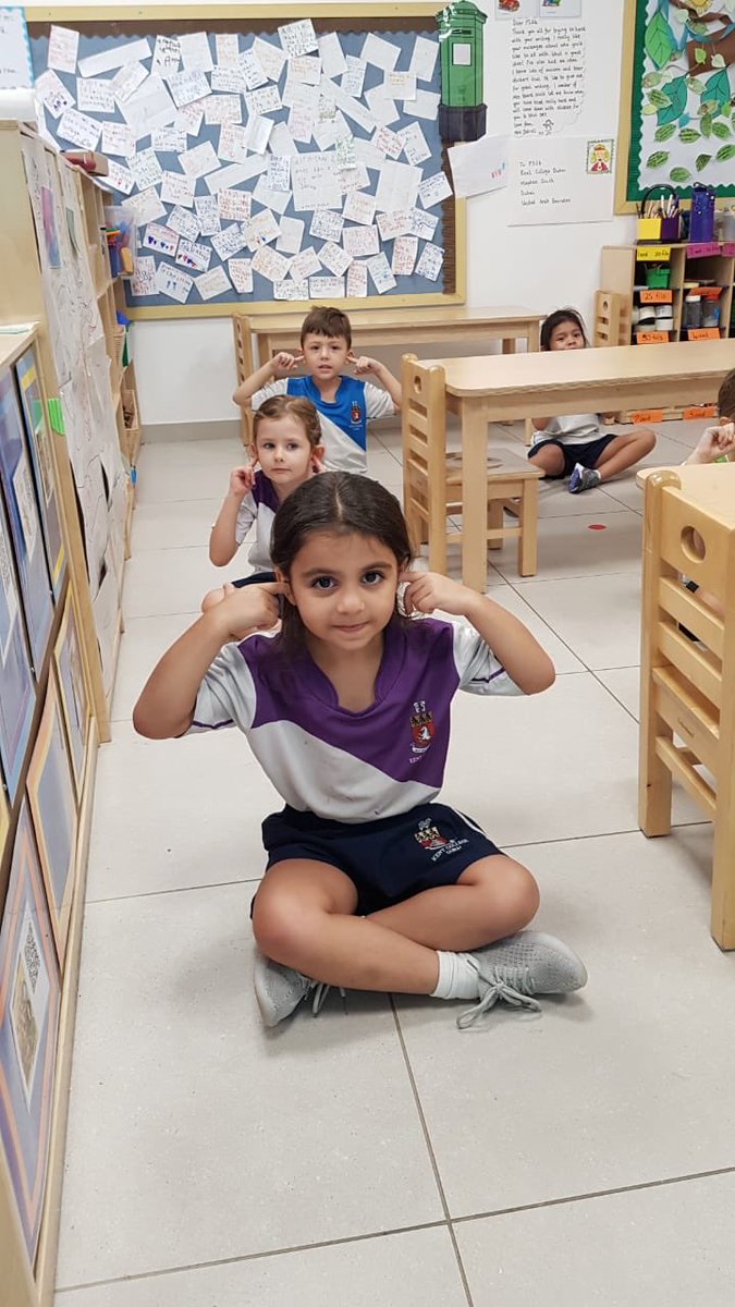 FS2B have been buzzing with excitement as we start our new learning topic: Bees! We took some time to learn new bee yoga moves.